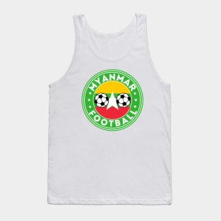 Myanmar Football Tank Top